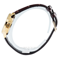 CASIO MTP-V004GL-9AUDF Brown Gold Leather Strap