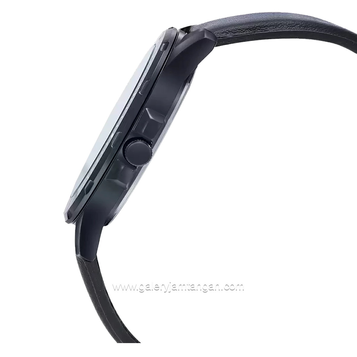 CASIO MTP-VD01BL-1BVUDF Black Leather Strap
