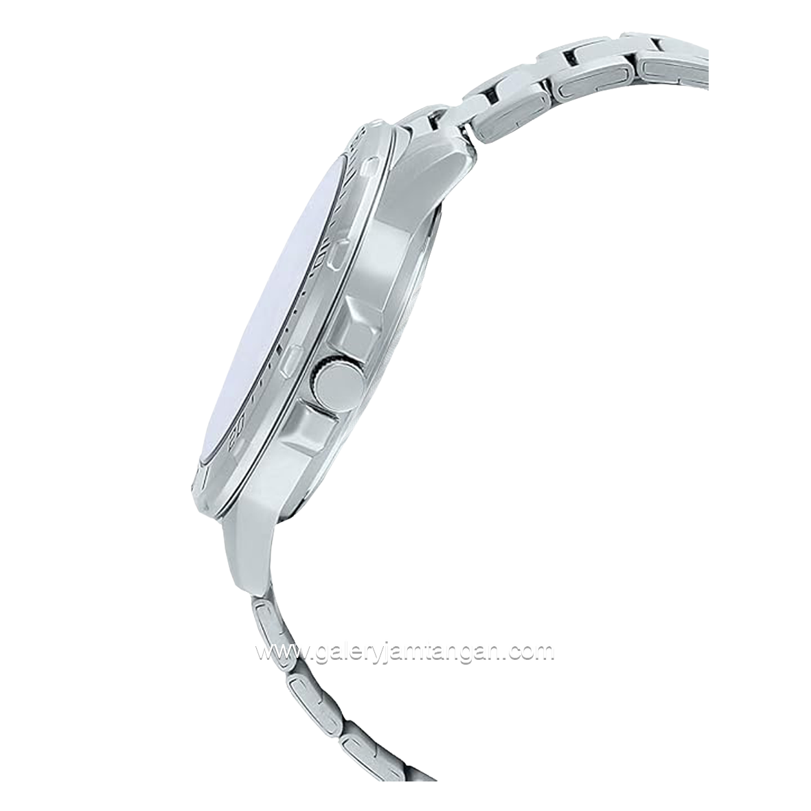 CASIO MTP-VD01D-9EVUDF Silver Dial Yellow Stainless Steel