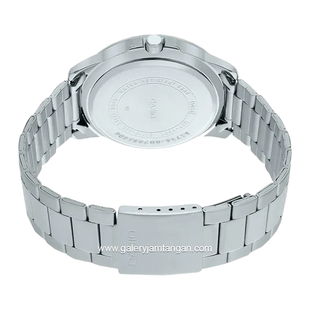 CASIO MTP-VD01D-9EVUDF Silver Dial Yellow Stainless Steel