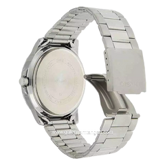 CASIO MTP-VD01D-1EVUDF Silver Dial Black Stainless Steel