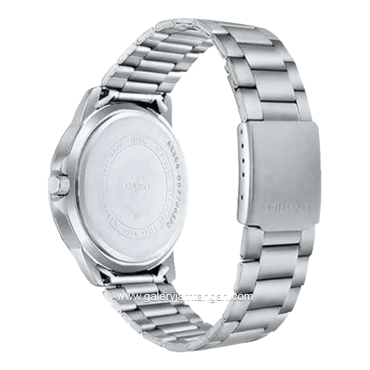 CASIO MTP-VD01D-2EVUDF Silver Dial Blue Stainless Steel