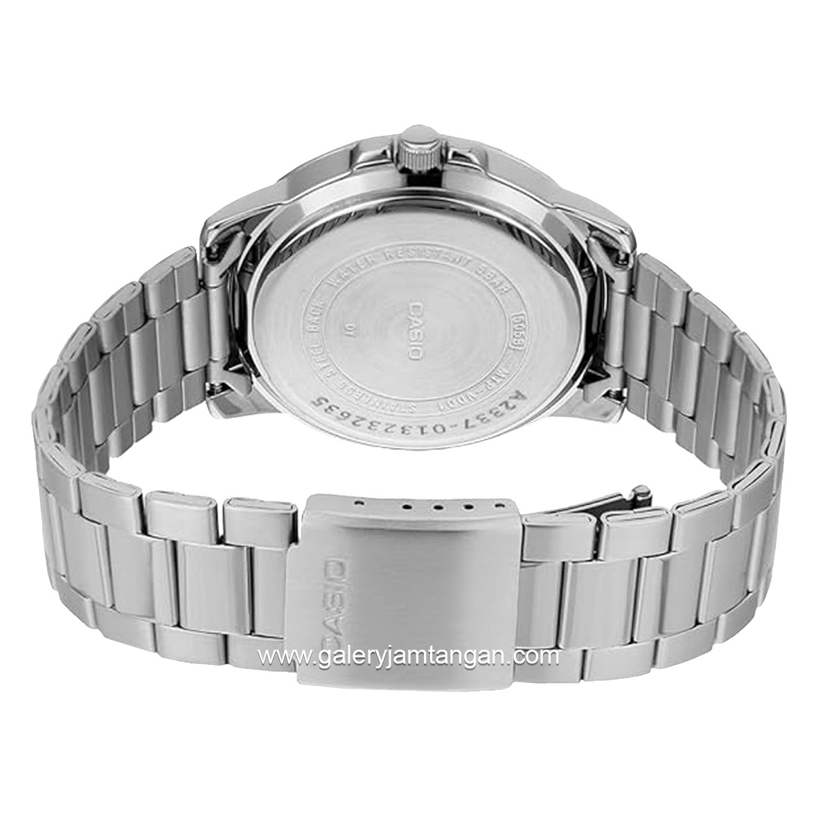 CASIO MTP-VD01D-3E2VUDF Silver Dial Blue Stainless Steel