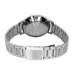 CASIO MTP-VT03D-7BDF Silver Dial White Stainless Steel Strap