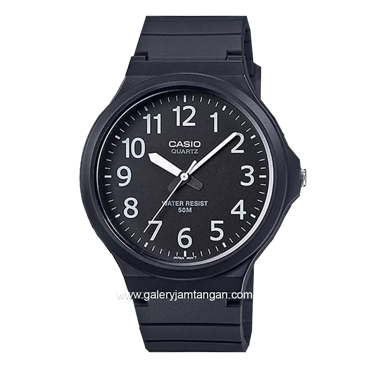 Casio General MW-240-1BVDF Black Resin Strap