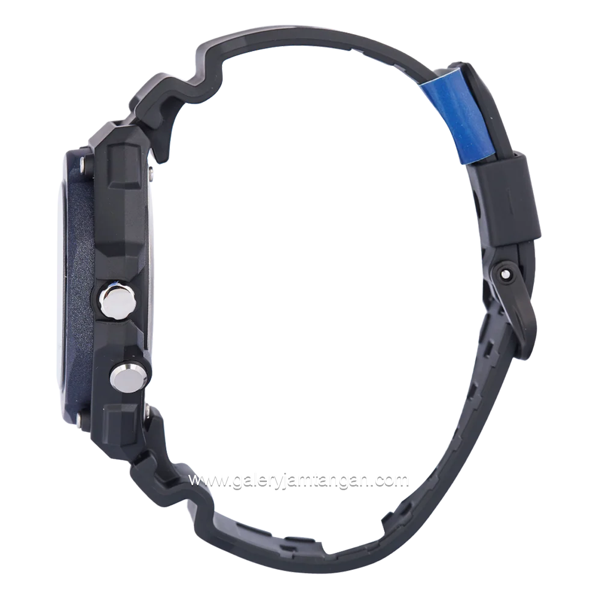 CASIO MW-620H-2AVDF Black Dial Blue Resin Strap