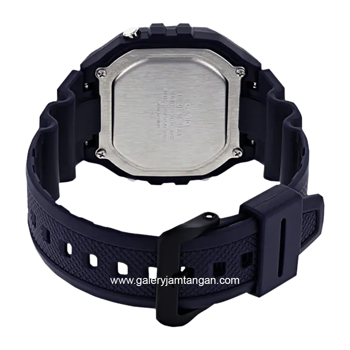 CASIO W-218H-2AVDF Digital Blue Resin Strap