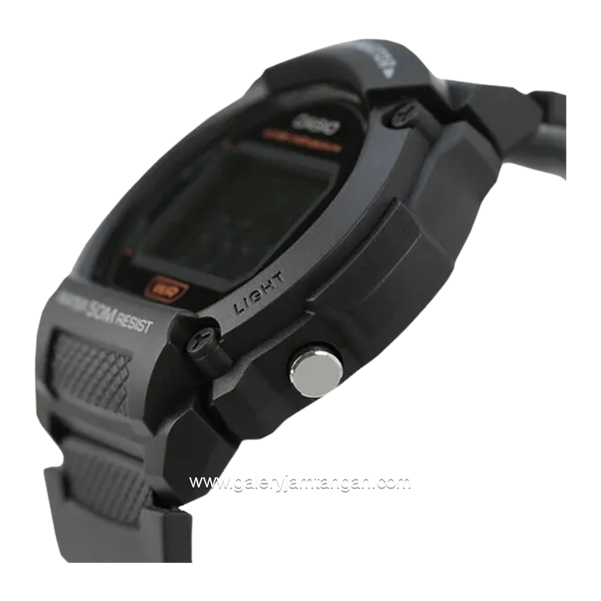 CASIO W-219H-8BVDF Digital Black Resin Strap