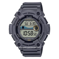 CASIO General WS-1300H-8AVDF Tide Graph Grey Digital Rubber Strap