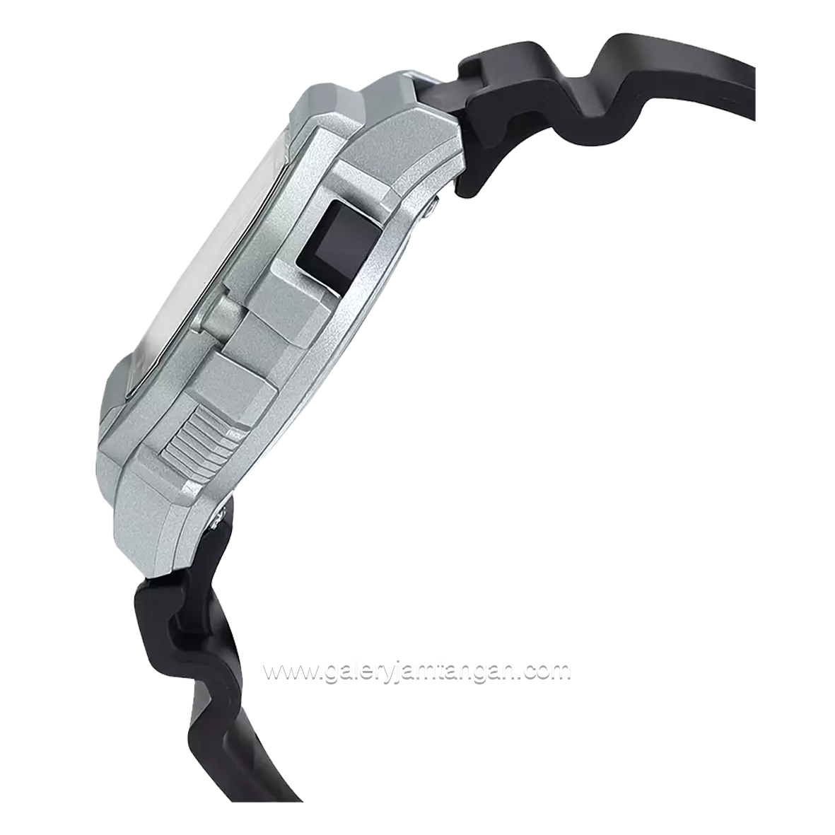 CASIO WS-1400H-1BVDF Digital Black Silver Rubber Strap