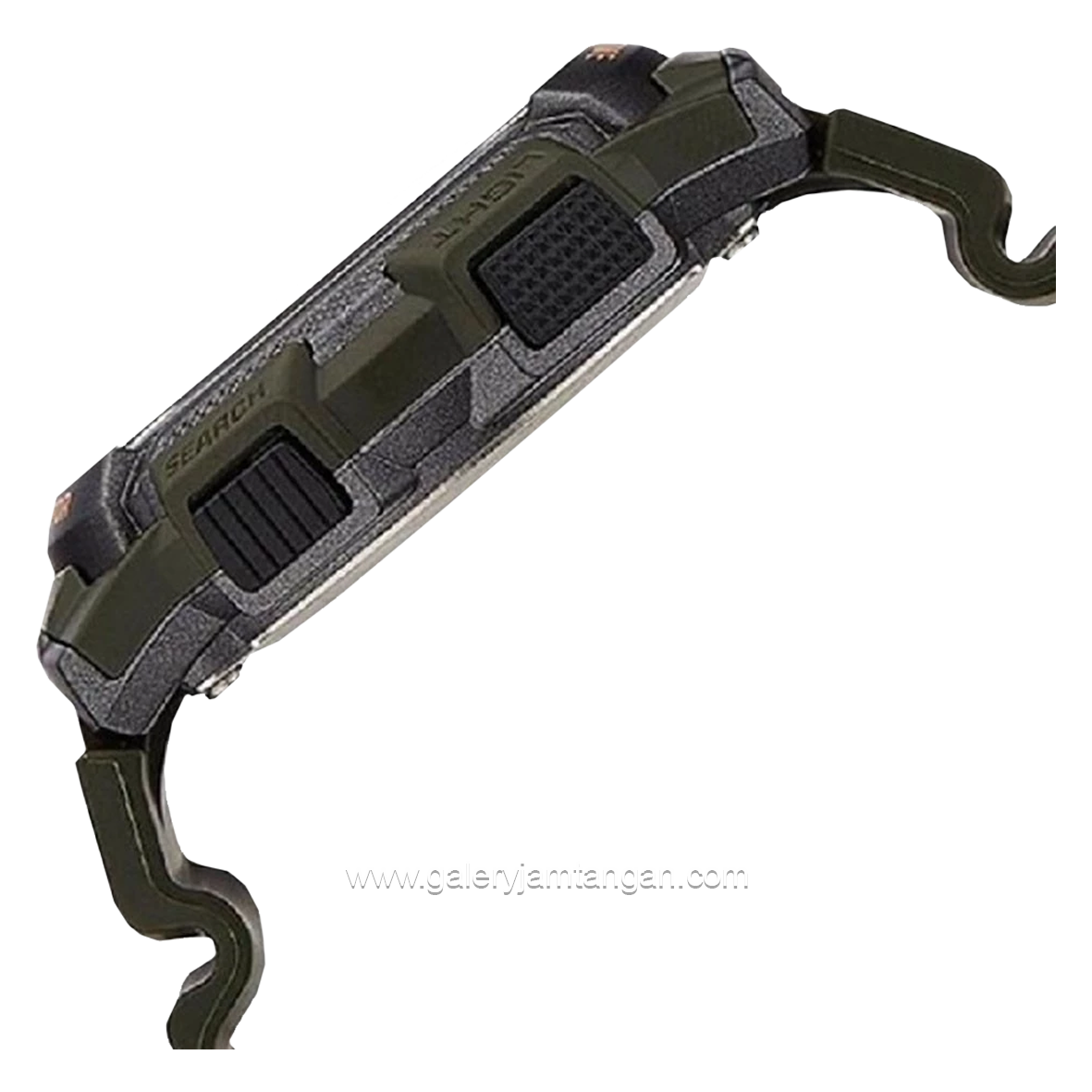 CASIO General AE-1000W-3AVDF Green Black Digital Rubber Strap