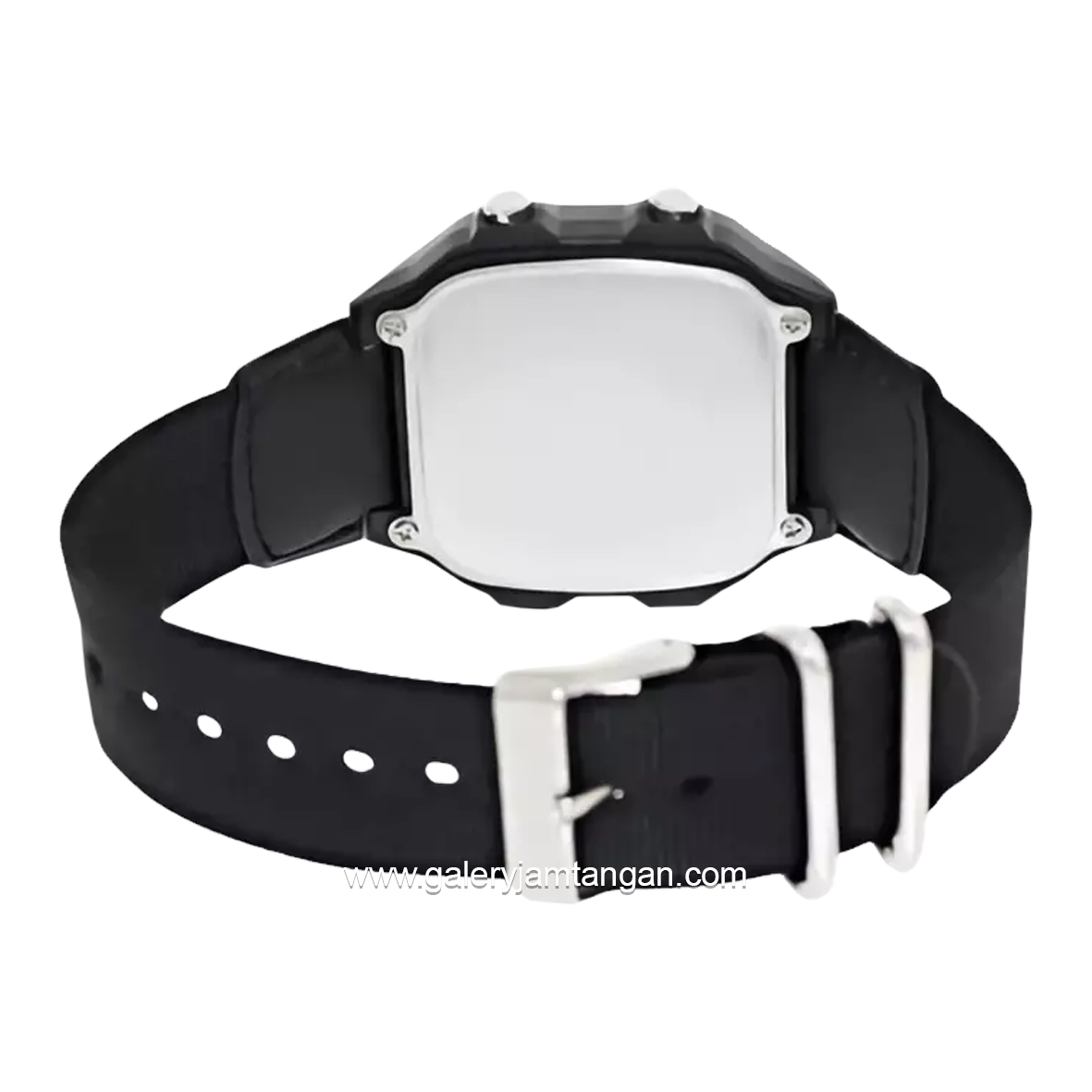 CASIO General AE-1200WHB-1BVDF Black Digital Canvas Strap