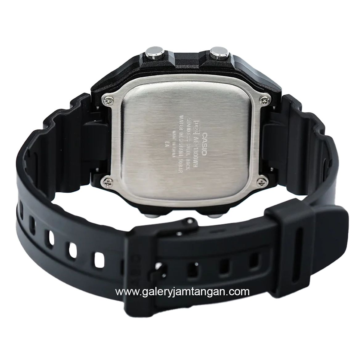 CASIO General AE-1300WH-1A2VDF Black Digital Rubber Strap
