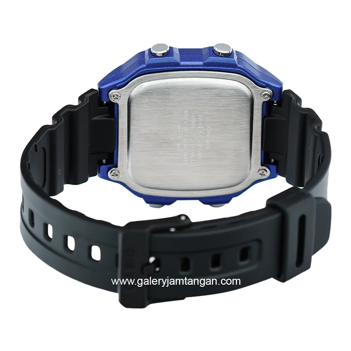 CASIO General AE-1300WH-2AVDF Black Blue Digital Rubber Strap
