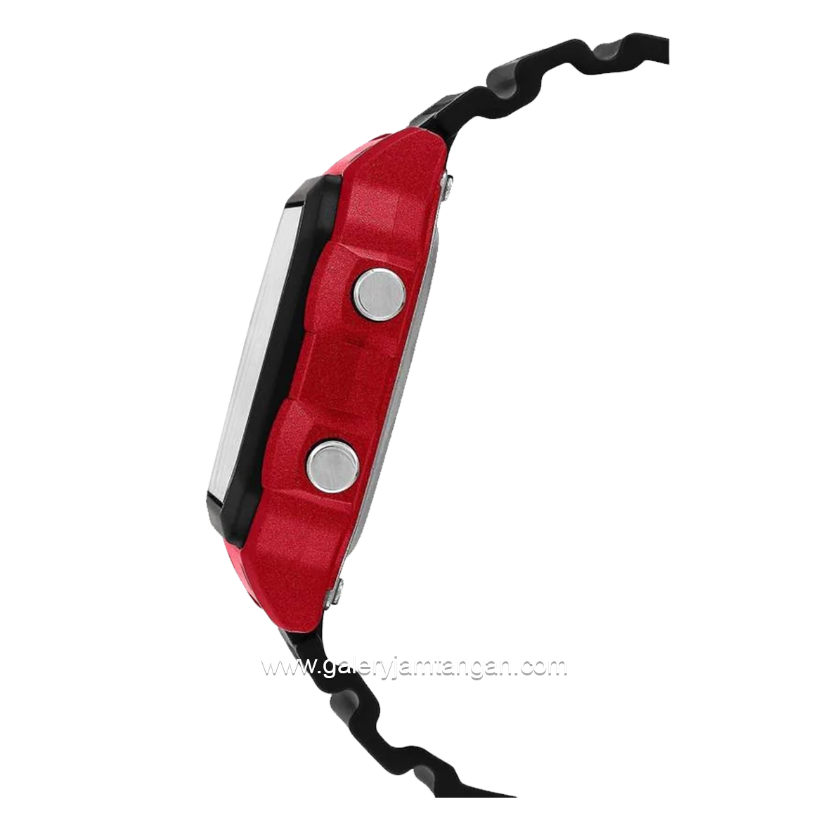 Casio AE-1300WH-4AVDF Black Red Digital Resin Strap