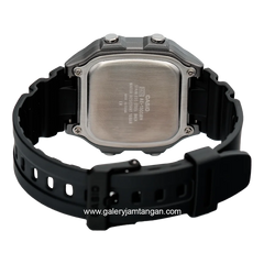 CASIO General AE-1300WH-8AVDF Black Silver Digital Rubber Strap