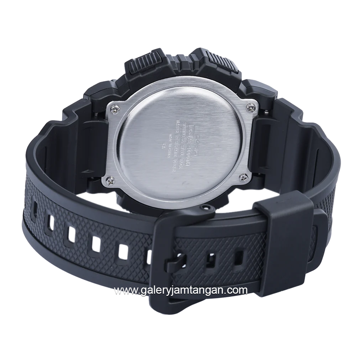 CASIO General AE-1400WH-9AVDF Black Digital Rubber Strap