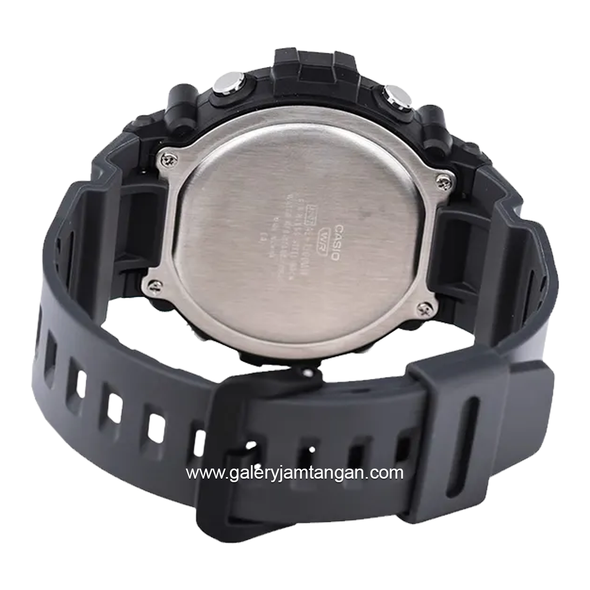 CASIO General WS-1500H-1AVDF Illuminator Black Digital Rubber Strap