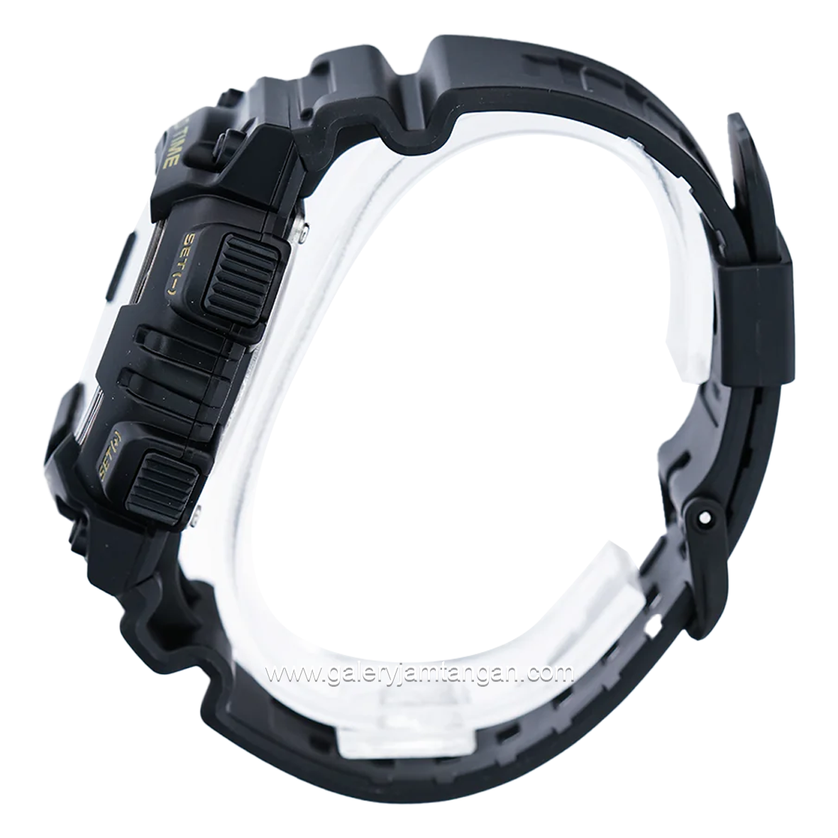CASIO General AEQ-110BW-9AVDF Black Analog Digital Rubber Strap