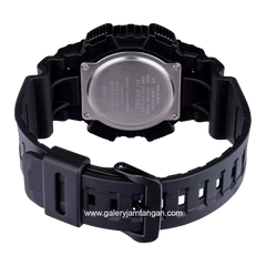 Casio AEQ-110W-1A2VDF Dual Time  Black Resin Strap