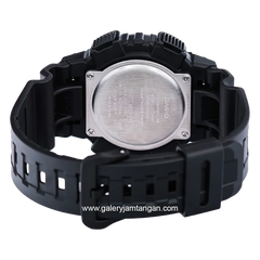 CASIO General AEQ-110W-1BVDF Black Analog Digital Rubber Strap