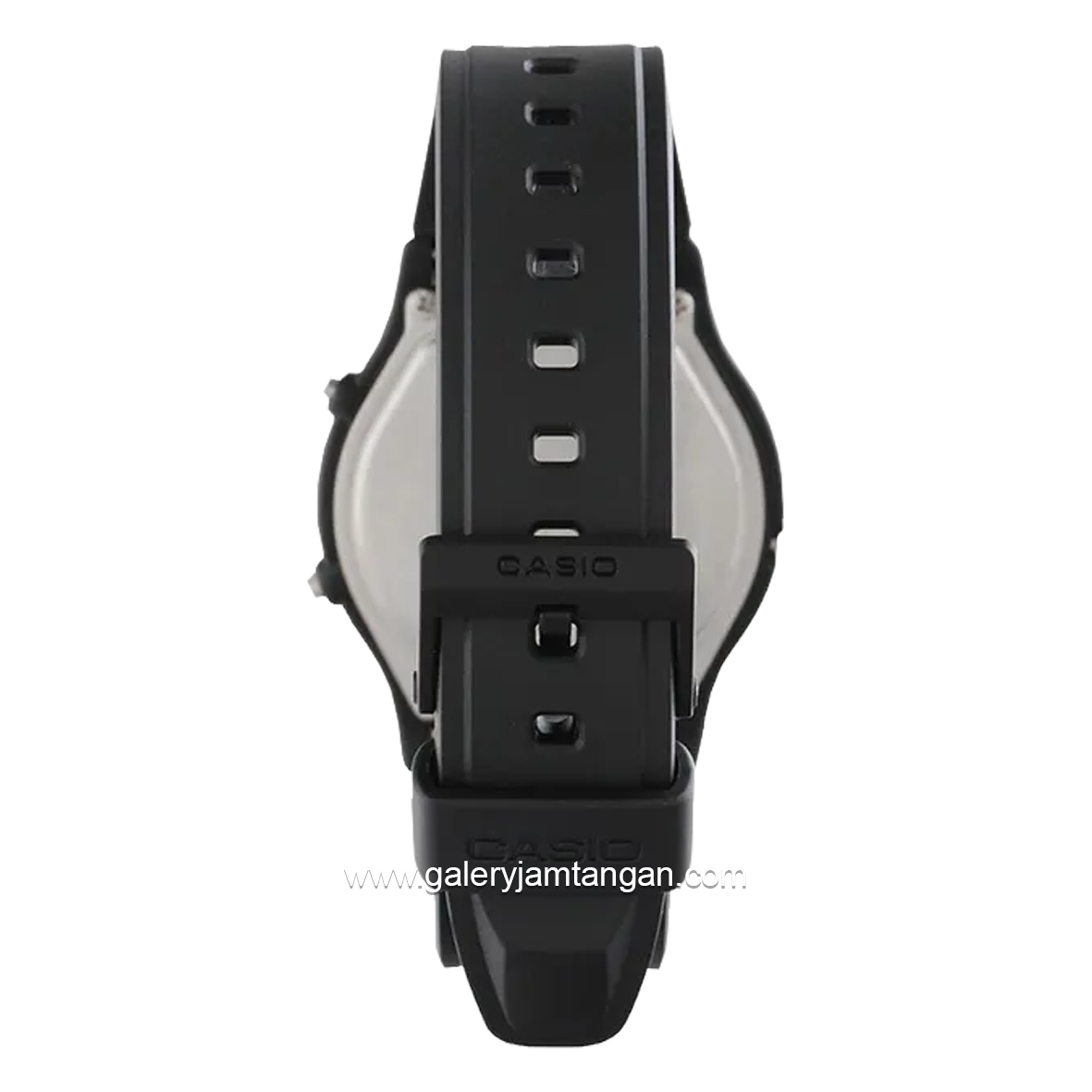 CASIO AW-49HE-1AVDF Dual Time Black Resin Strap