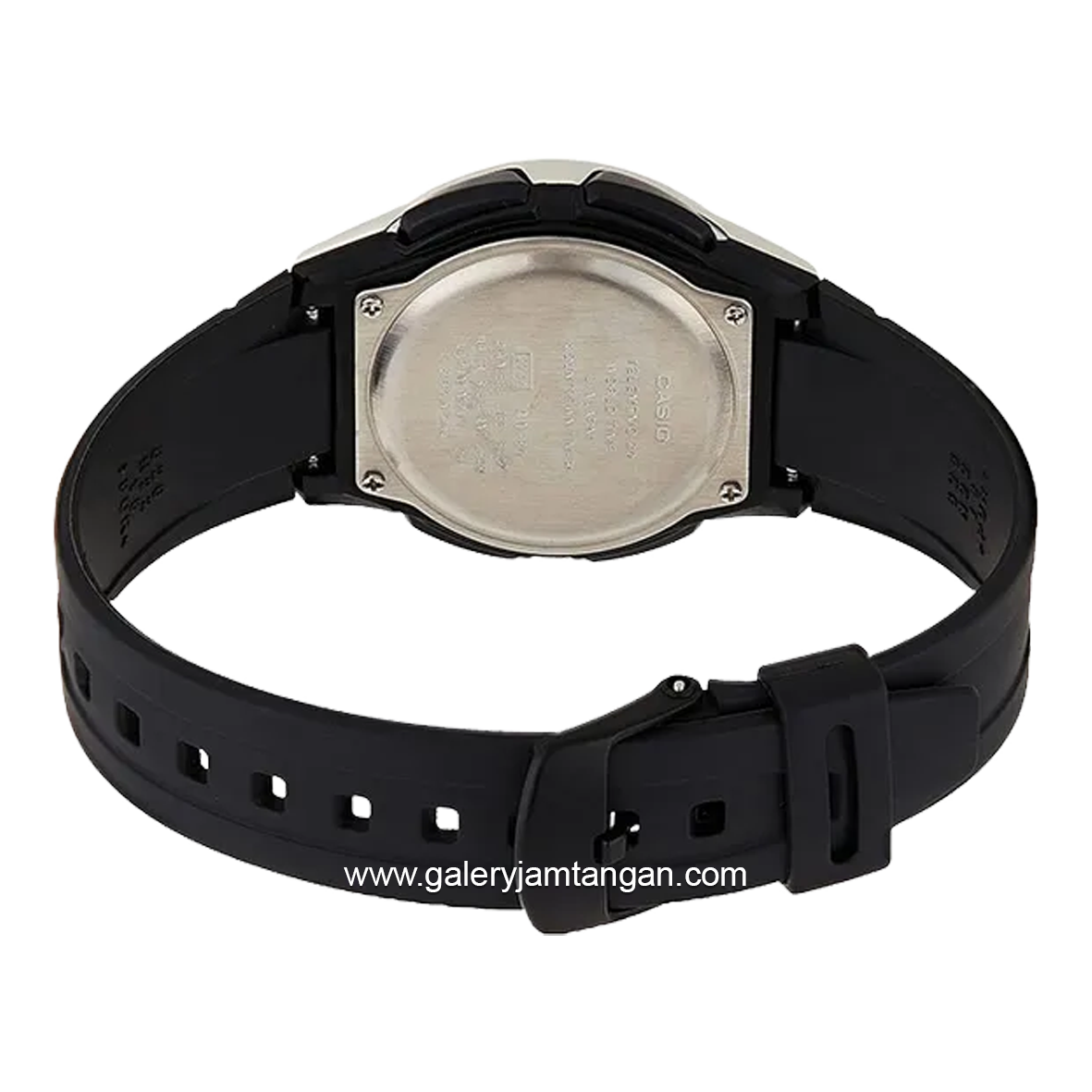 CASIO AW-80-1AVDF Green Silver Dual Time Rubber Strap