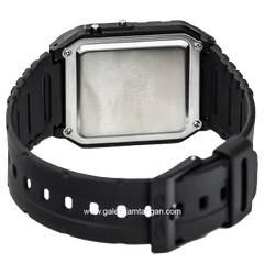 CASIO Youth Vintage CA-53W-1ZDR Black Databank Digital Rubber Strap