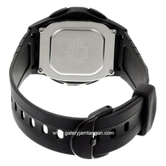 CASIO F-200W-1ADF Digital Black Resin Strap