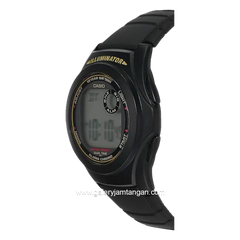 CASIO F-200W-9ADF Digital Black Resin Strap