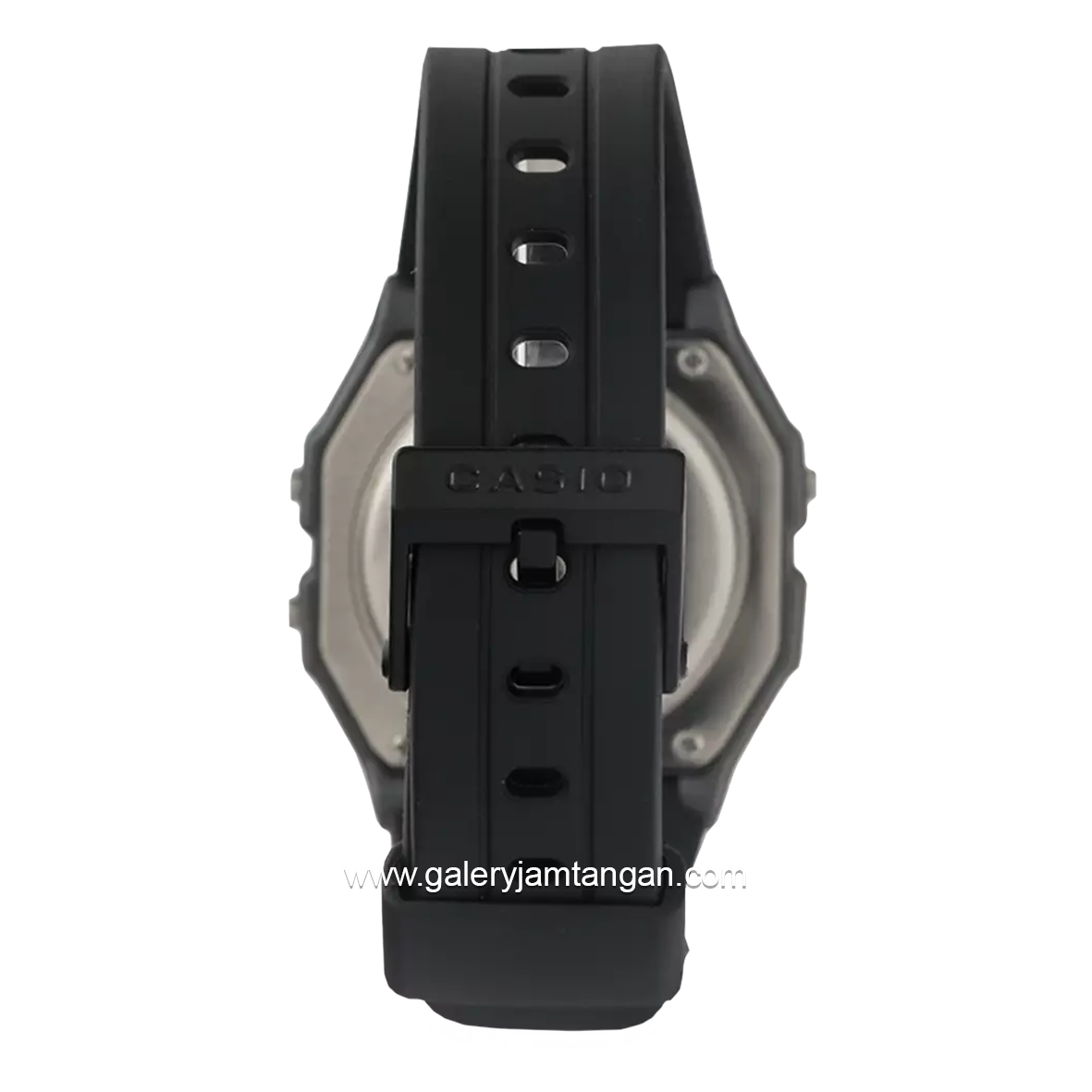 Casio General Youth F-91WM-1BDF Black Silver Resin Strap