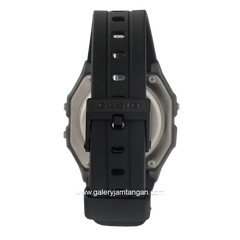Casio General Youth F-91WM-1BDF Black Silver Resin Strap