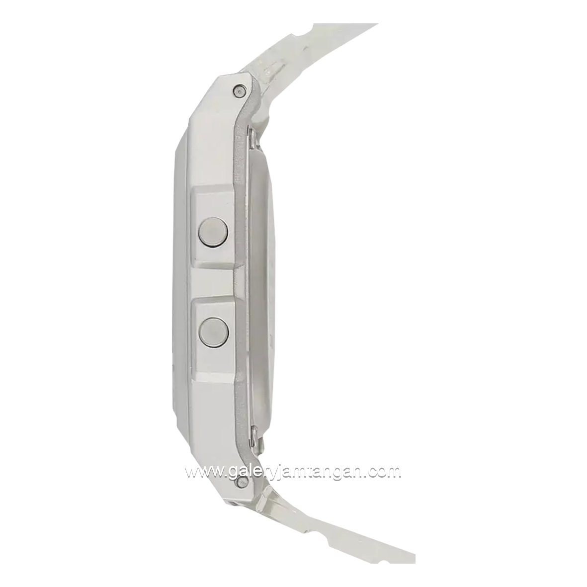 CASIO General F-91WS-7DF Youth Digital White Clear Rubber Strap