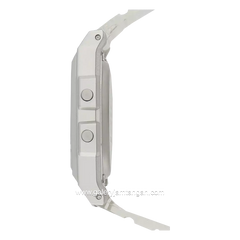 CASIO General F-91WS-7DF Youth Digital White Clear Rubber Strap