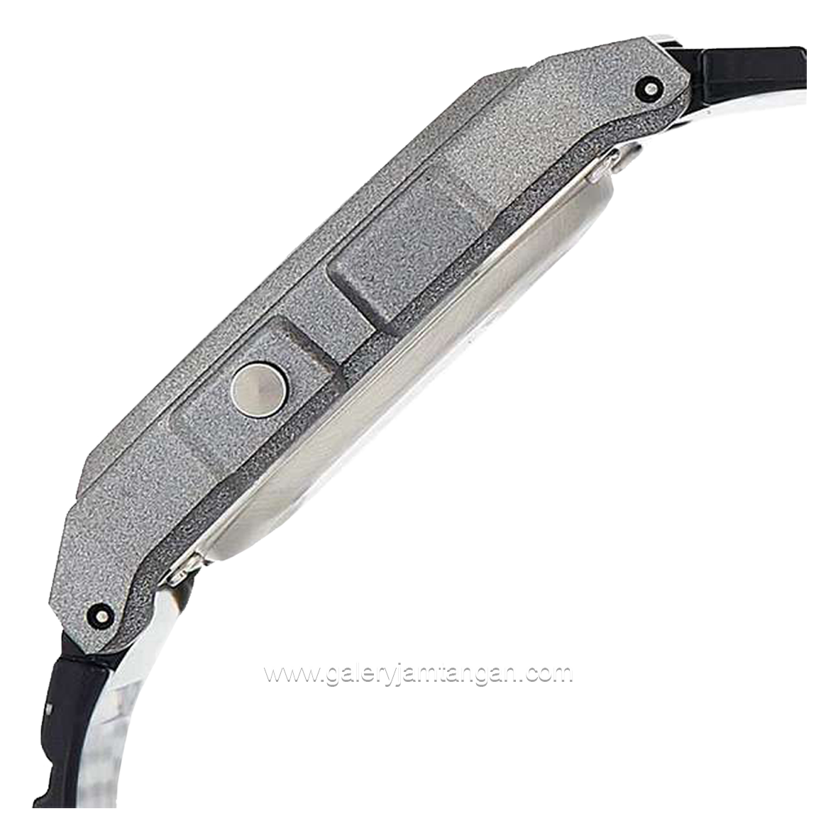 CASIO General F-91WS-8DF Youth Digital Grey Clear Rubber Strap