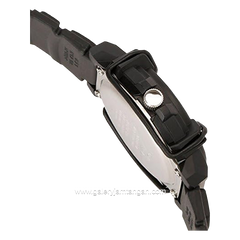 CASIO HDA-600B-7BVDF Black Dial White Resin Strap