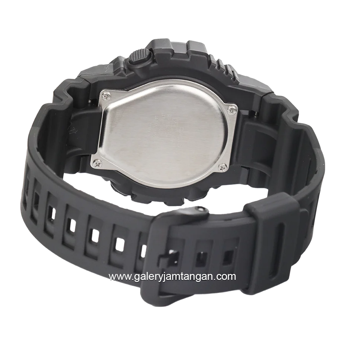 CASIO HDC-700-1AVDF Dual Time Black Resin Strap