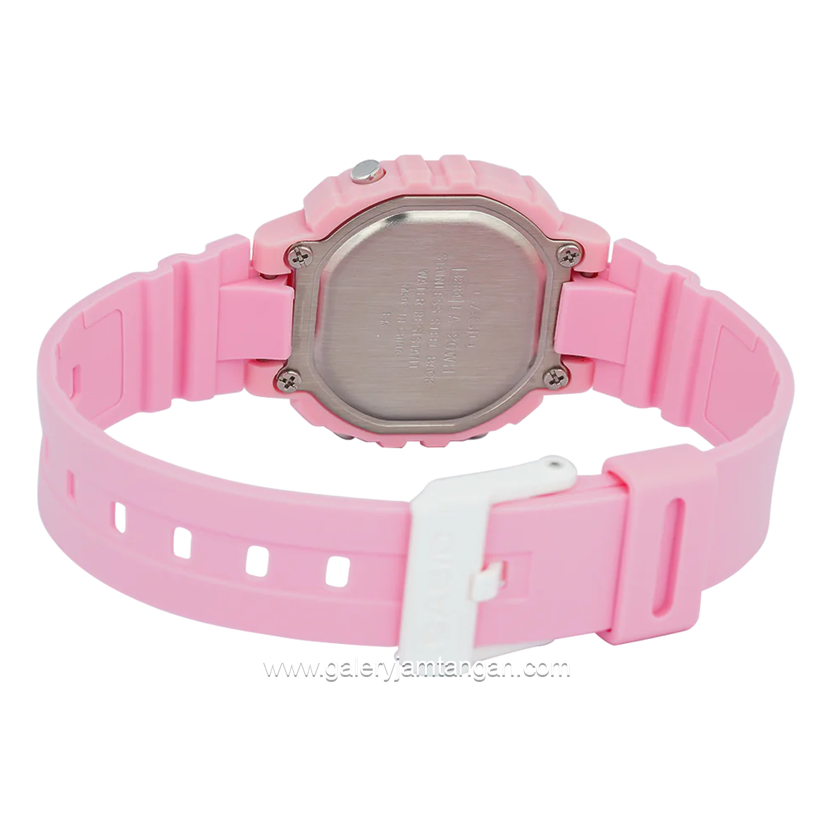 CASIO LA-20WH-4A1DF Digital Pink Resin Strap