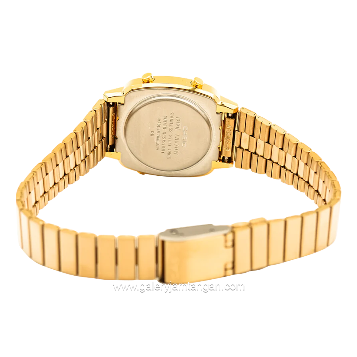 CASIO LA670WGA-9DF Digital Gold Stainless Steel