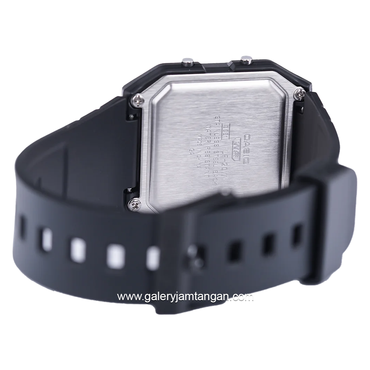 CASIO LF-20W-1ADF Digital Black Resin Strap