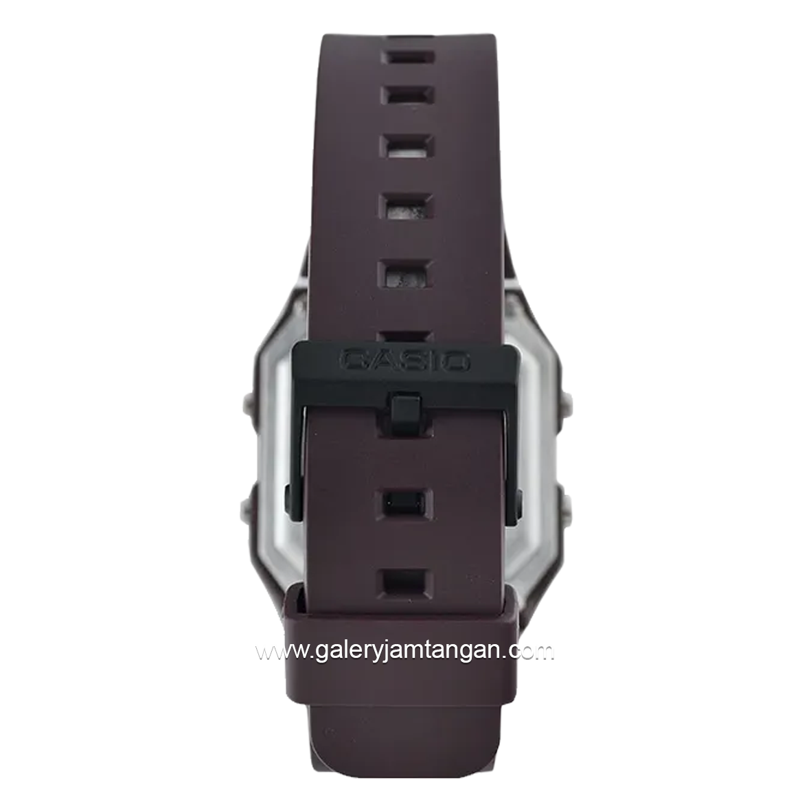 CASIO General LF-20W-5ADF Burgundy Digital Rubber Strap