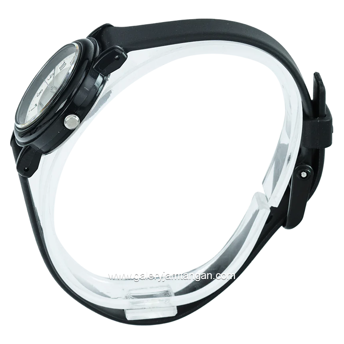 CASIO General LQ-139AMV-7B3LDF Black Digital Dial White Rubber Strap