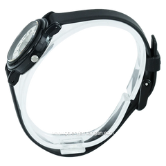 CASIO General LQ-139AMV-7B3LDF Black Digital Dial White Rubber Strap