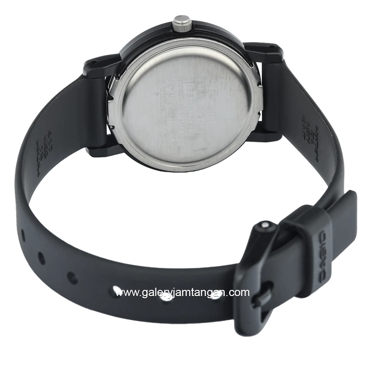 CASIO LQ-139BMV-7ELDF Black Dial White Resin Strap
