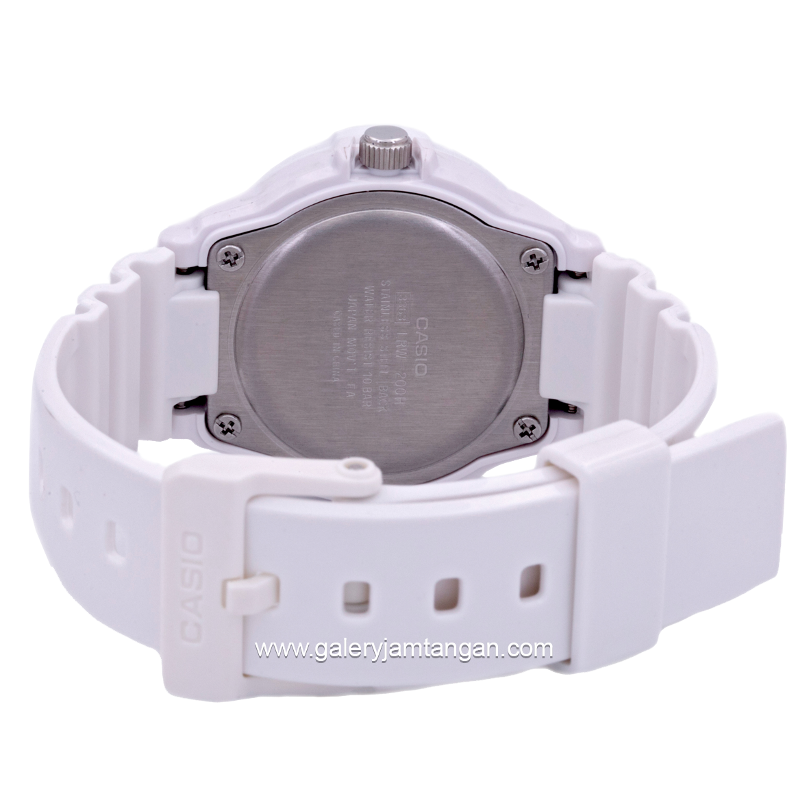 CASIO General LRW-200H-2CVDF White Dial Blue Rubber Strap