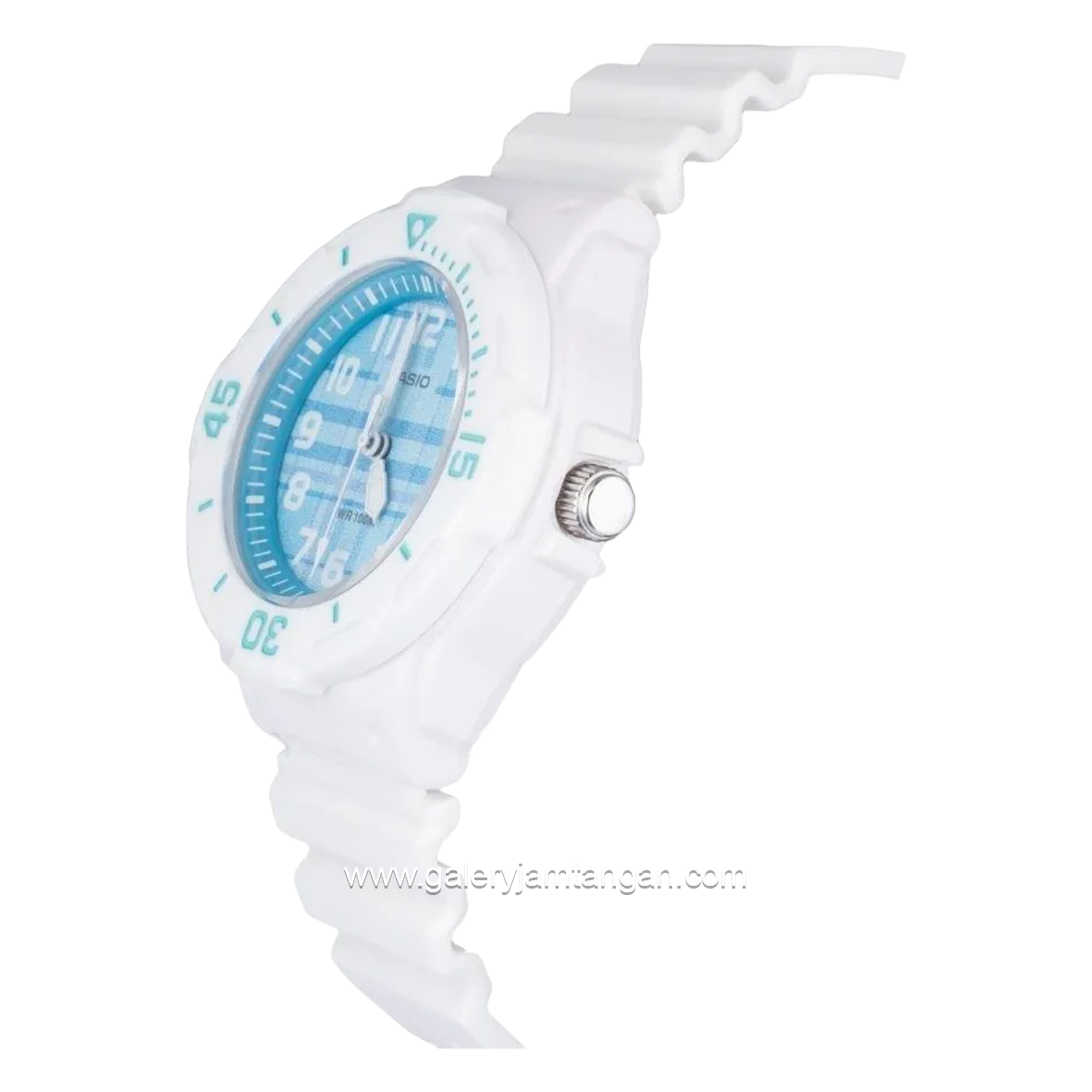 CASIO General LRW-200H-2CVDF White Dial Blue Rubber Strap