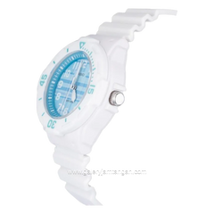 CASIO General LRW-200H-2CVDF White Dial Blue Rubber Strap