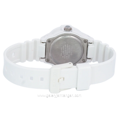 CASIO General LRW-200H-4E3VDF White Dial Pink Rubber Strap