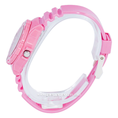 CASIO General LRW-200H-4E4VDF Pink Kids Rubber Strap