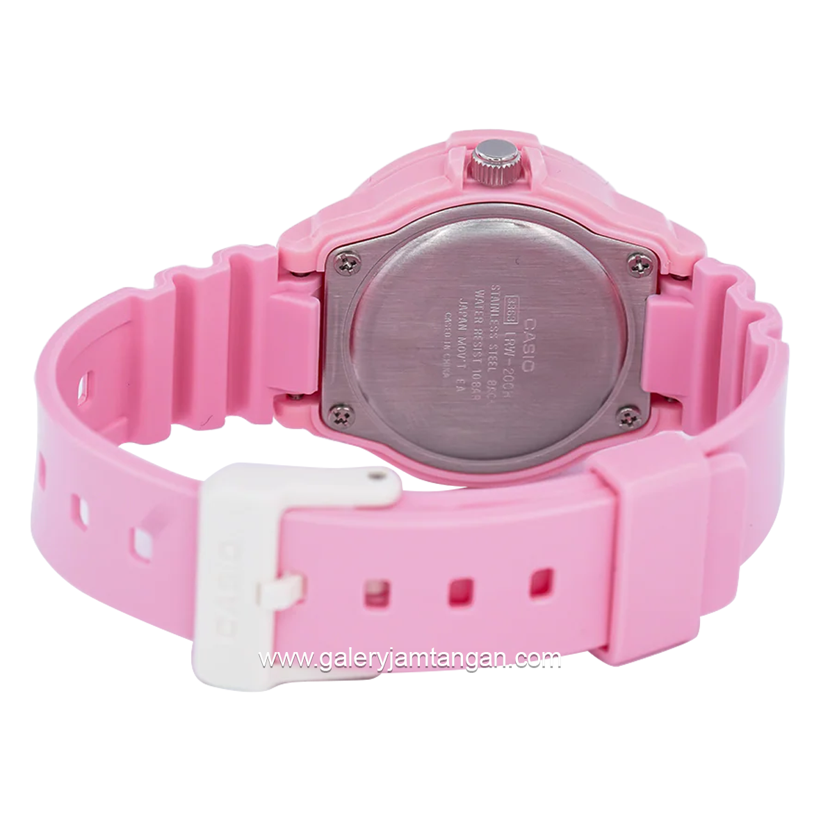 CASIO General LRW-200H-4E4VDF Pink Kids Rubber Strap